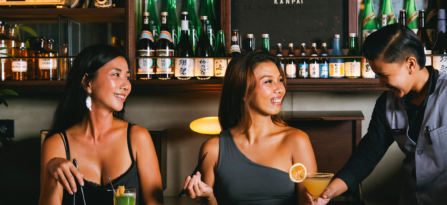 Kajin contemporary sushi dining experience in Bali