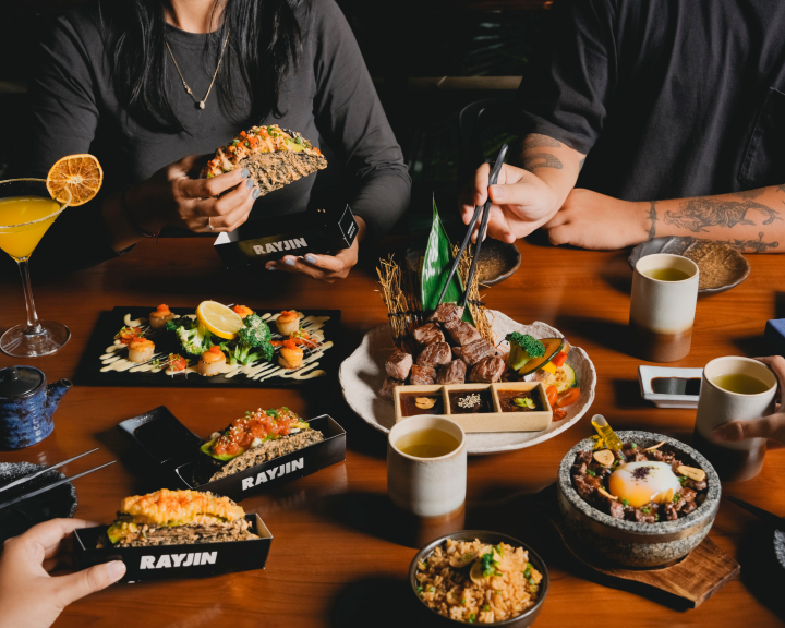 Rayjin teppanyaki dining experience