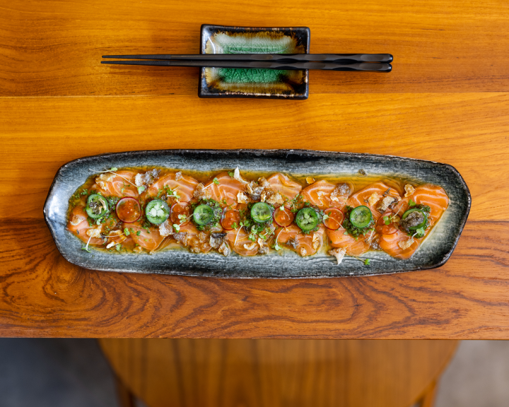 Rayjin Japanese restaurant Sashimi